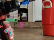 Love playing with power tools with my feet 6/16