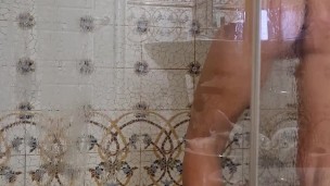 This is what women do in shower if they feel horny