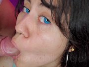 My girlfriend asked me to comfort her friend, so I made her suck my cock. 9/16