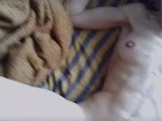 Skinny athletic brunette fucks her boyfriend - PlayingGods 3/16