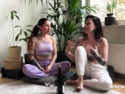 Ersties - Sexy Hailey gets penetrated with long glass dildo 13/16