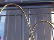 Blonde teen fucks a guy who gave her a ride 1/16