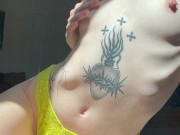 Feeling the sun on my tiny body 7/16