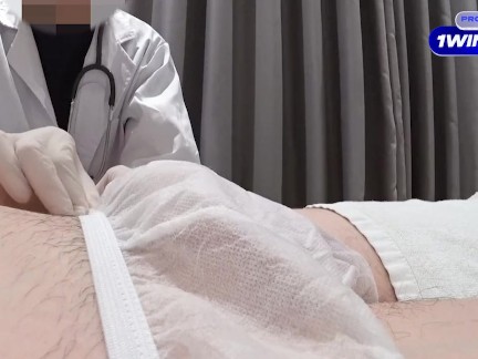 9.2 DAY: THREE NURSES scrutinised my dick in fake hospital.