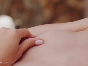 ULTRAFILMS Beautiful model Amber rubbing her pussy in this amazing solo video 8/16