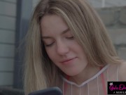 Simon Kitty Helps take Sexy Nudes of Roomie Kiere winds Up intwined with her instead 1/16