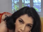 Stepsister plays gold digger and gets fucked and creampied 1/16