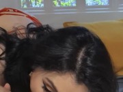 Stepsister plays gold digger and gets fucked and creampied 2/16