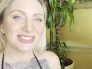 How long can you last? Hot Blonde Milf w Big Tits Wants You to Jerk Off While She Smokes In A Bikini 12/16