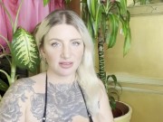 How long can you last? Hot Blonde Milf w Big Tits Wants You to Jerk Off While She Smokes In A Bikini 3/16