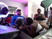 Ebony KittyLove Slutted Out By The Homies 3/16