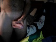 Huge cumshot for a fan! 💦💦 standing edging session 4/16