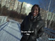 Public Agent Josy Black gets fucked by a stranger hard and fast in POV 1/16