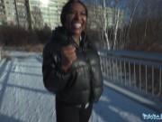 Public Agent Josy Black gets fucked by a stranger hard and fast in POV 2/16