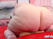 Gorgeous Mature BBW Asstyn Martin Sits Her Fat Ass on a Dildo 14/16