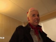 Intense anal sex with a short hair lady 3/16