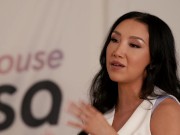 SEXY ASIAN BRUNETTE Vicki Chase Gets Laid From Behind By Dan Damage 5/16