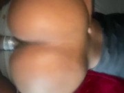 My big Big booty bestfriend had to be quiet her boyfriend in the living room waiting. 6/16