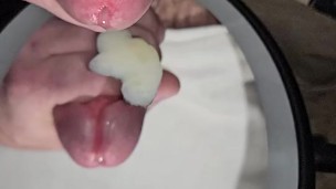 C.U.M.S - Close Up and Motion Slowed - Solo Cumshot #16