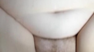 Close Up Missionary Fuck BBW With Big Tits Hairy Pussy Begs For Creampie