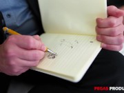 A Busty BBW Babe is Fucked Hard in the Ass by her Shrink 1/16