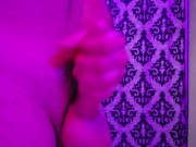 Horny guy strokes his big cock and dirty talks 12/16