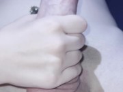 EDGING  from my STEPSISTER with LOUD MOAN and DEEP ORGASM 😋 7/16