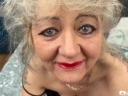 Dressing up in sexy lingerie and displaying my breasts is the best way to relax. 2/16