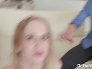 Hot Wife Emily Ross Mounts a Stranger's Cock 15/16