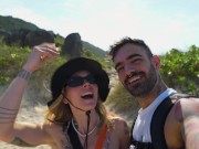 Hiking to a nudiste beach in Brazil - Outdoor Sex - SammmNextDoor Date Night #30 5/16