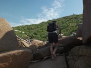 Hiking to a nudiste beach in Brazil - Outdoor Sex - SammmNextDoor Date Night #30 7/16