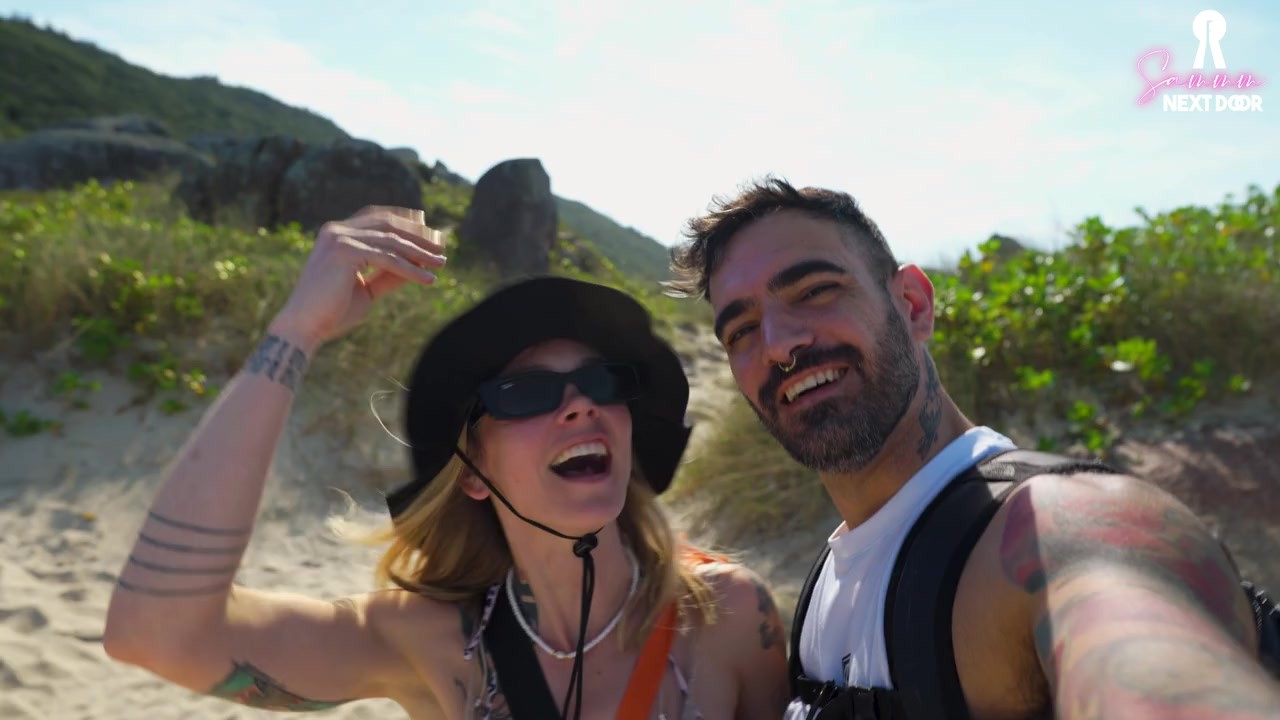 Hiking to a nudiste beach in Brazil - Outdoor Sex - SammmNextDoor Date Night #30 - Free Sex Video - RedTube