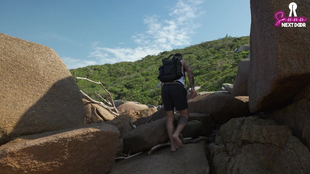 Hiking to a nudiste beach in Brazil - Outdoor Sex - SammmNextDoor Date Night #30 - Free Sex Video - RedTube