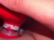 😱testing ORONOVA brand clitoris sucker 4/16