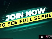 Petite Brunette Takes A Huge Cock Deep In Her Ass 7/16