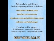 Messy nylons wetting in high heels 16/16