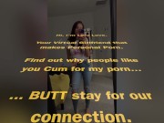 Big boobs babe bare feet in jeans mirror selfie trying out new voiceover app before/after doing hair dye - Lelu Love 15/16