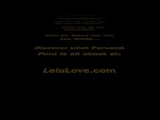 Big boobs babe bare feet in jeans mirror selfie trying out new voiceover app before/after doing hair dye - Lelu Love 16/16