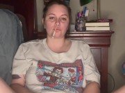 Amateur Smoking Masturbation  (full vid on OnlyFans)