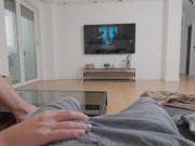 While my parents aren't home, my stepsister is servicing my big dick - MariMoore 2/16