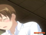 HENTAI PROS - Sex Goddess Fauna Fucks And Sucks Kosuke's Hard Cock To Try And Purify Him 9/16