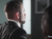 Deeper. Submissive Ameena Is Dominated In Public 6/16