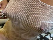 Nothing turns me on like caressing a fishnet material during my solo session. 4/16