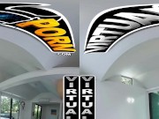 VIRTUAL PORN - Khloe Kapri Gets Out Of Control With Jay's Sensual Massage & Begs For His Dick 7/16