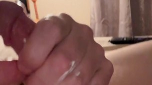 Quick thick cum shot