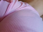 Hot Brunette Stepsister wants it From Behind in My Bedroom