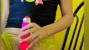 Jugando con mi vibrador 🥵🥵