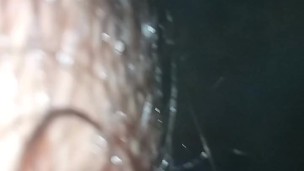 Hot chubby hairy bear after shoer naked