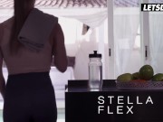 18Yo Babes Stella and Mia Lick and Finger Each Other To Orgasm - LETSDOEIT 1/16