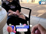 Would you start jerking of infront of a random girl and cum in her panties ?